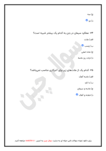 سوالات فنی حرفه ای 1404